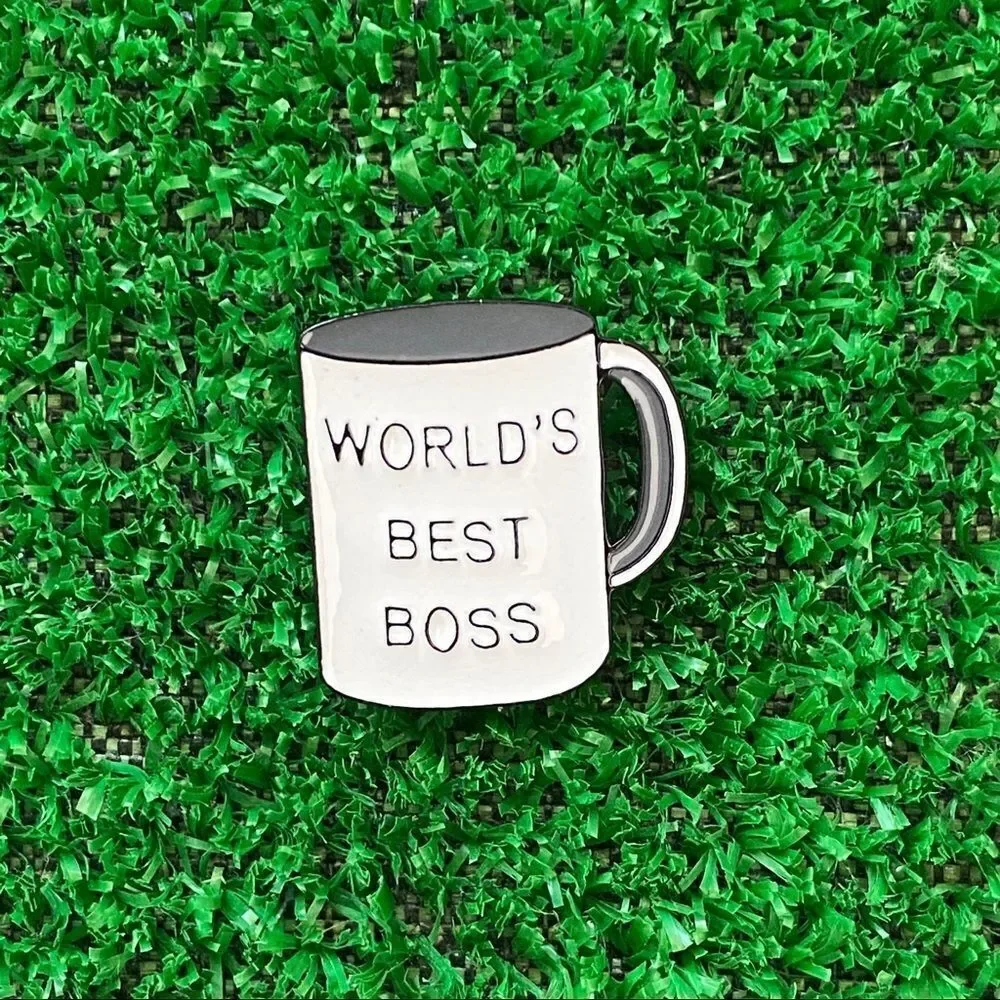 Best Boss Enamel Pin/ Brooch